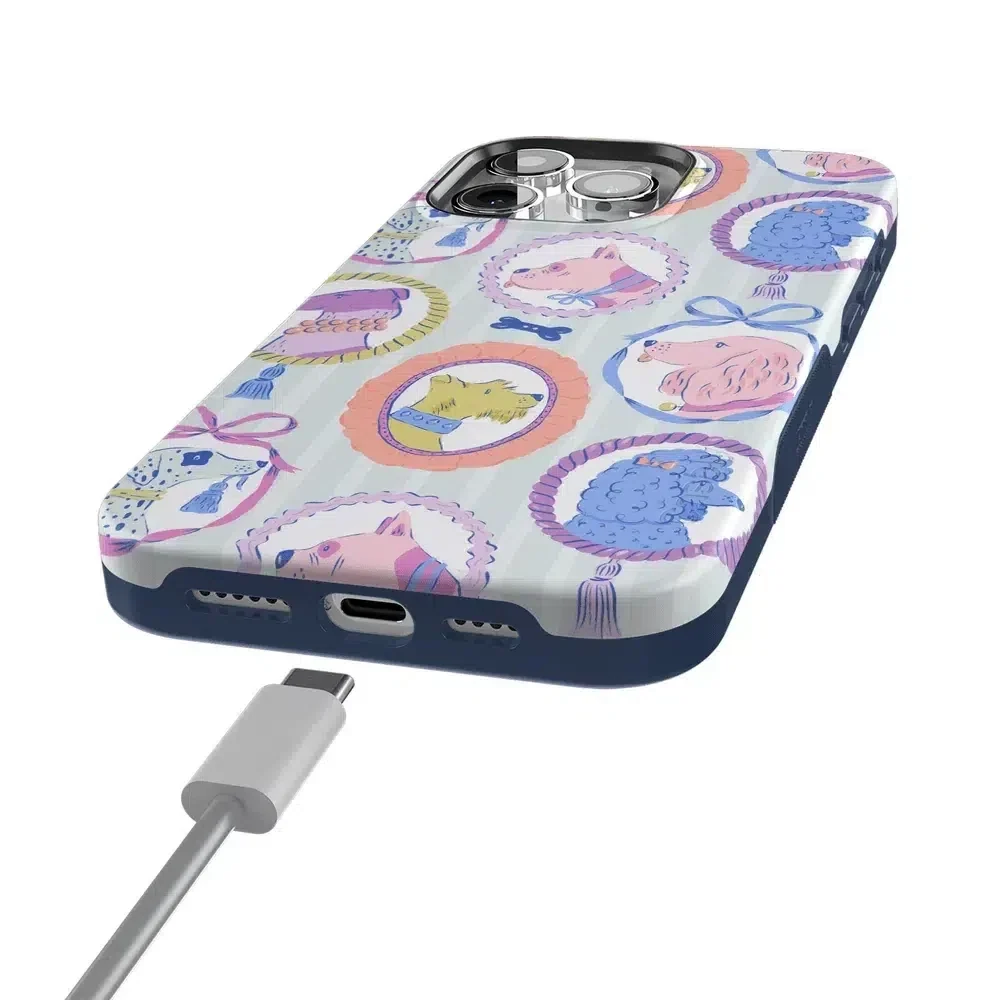 Chateau Pups | French Dog Case Phone Case get.casely