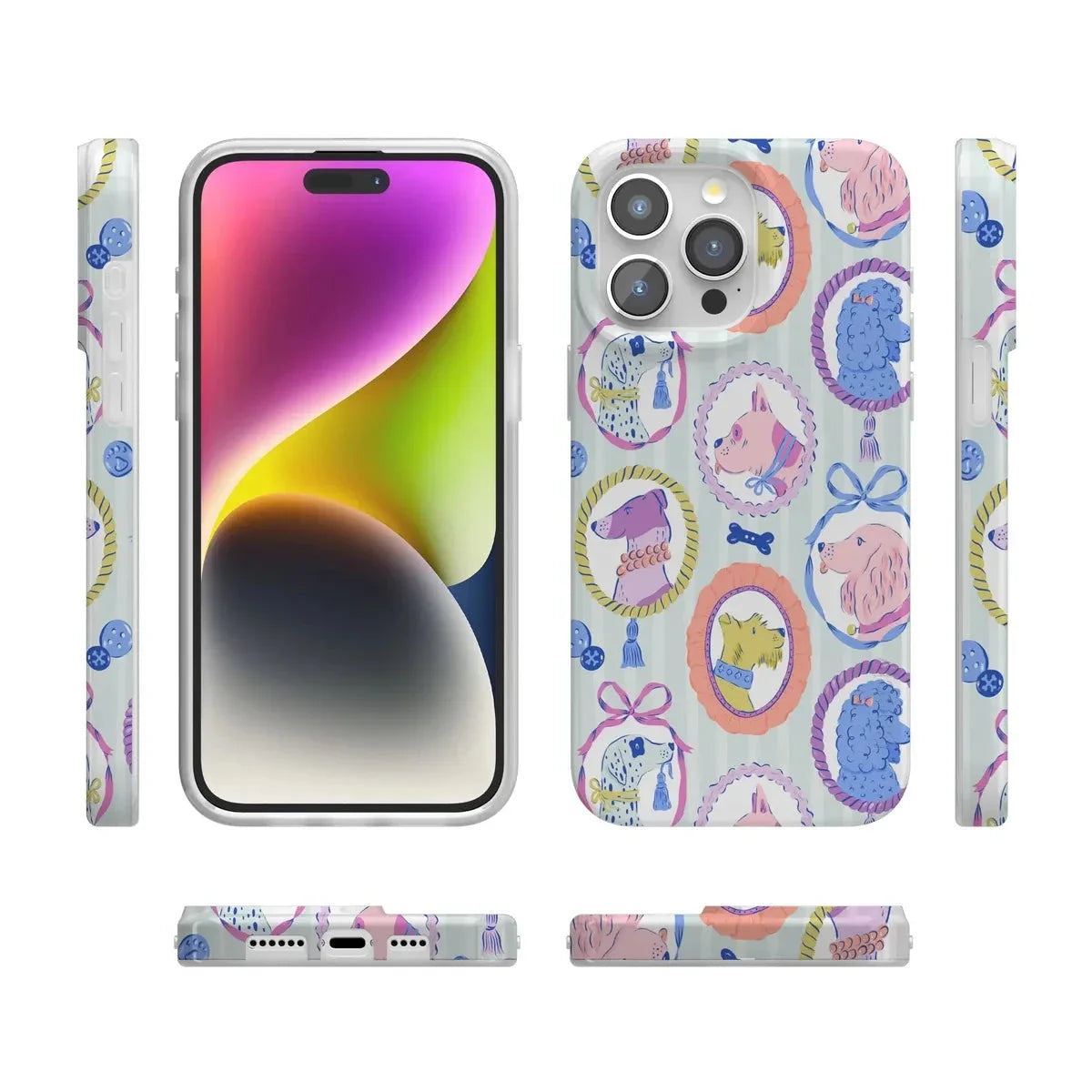 Chateau Pups | French Dog Case Phone Case get.casely