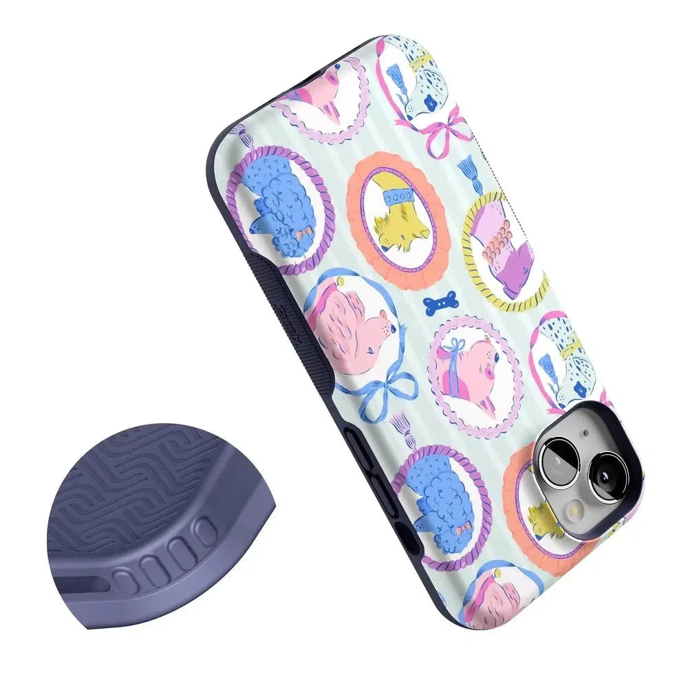 Chateau Pups | French Dog Case Phone Case get.casely