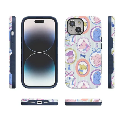 Chateau Pups | French Dog Case Phone Case get.casely
