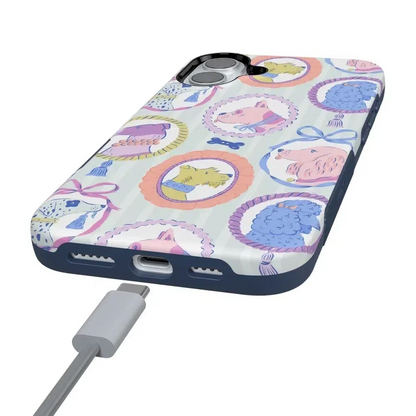 Chateau Pups | French Dog Case Phone Case get.casely
