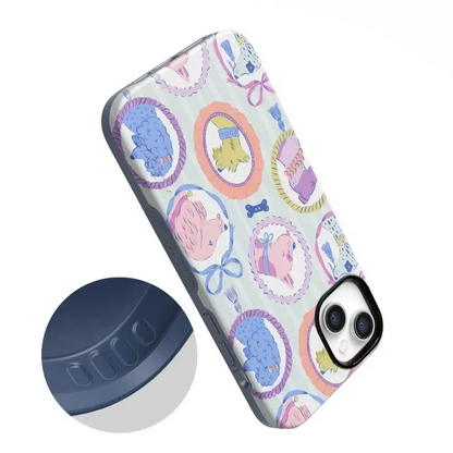 Chateau Pups | French Dog Case Phone Case get.casely