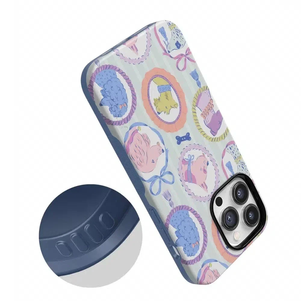 Chateau Pups | French Dog Case Phone Case get.casely