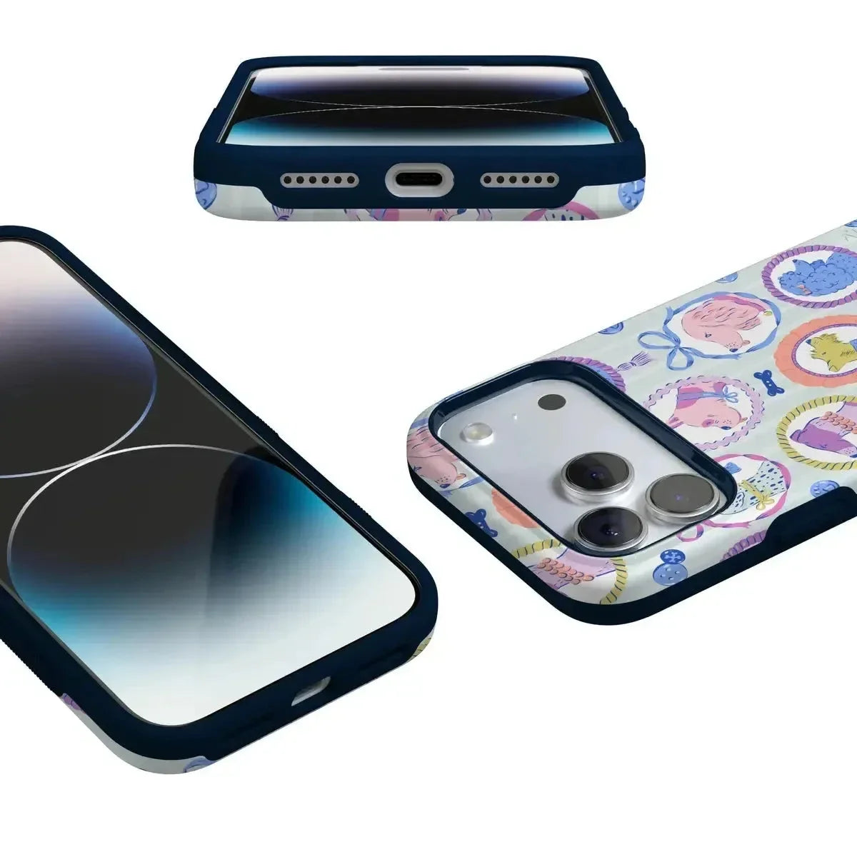 Chateau Pups | French Dog Case Phone Case get.casely