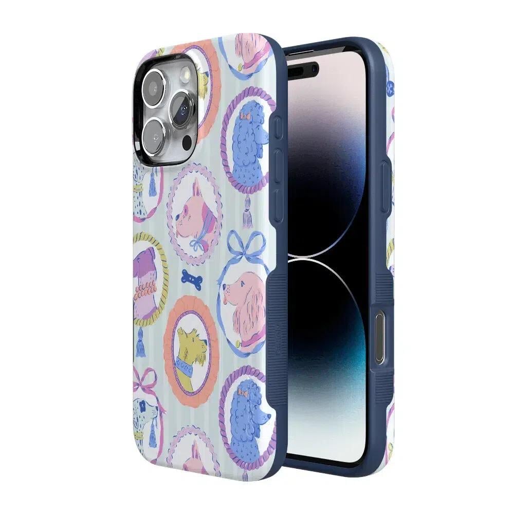 Chateau Pups | French Dog Case Phone Case get.casely