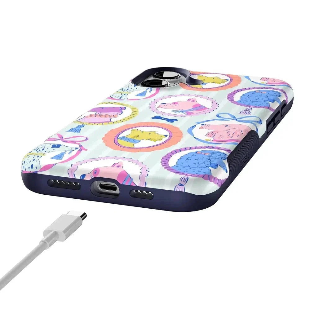 Chateau Pups | French Dog Case Phone Case get.casely