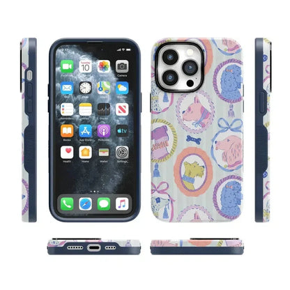 Chateau Pups | French Dog Case Phone Case get.casely