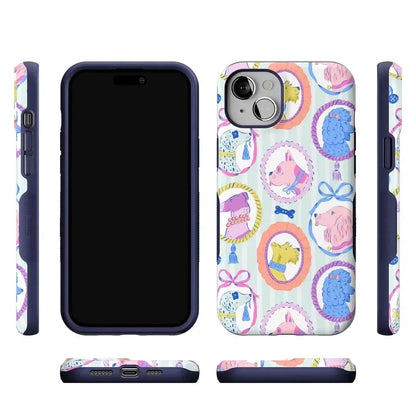 Chateau Pups | French Dog Case Phone Case get.casely