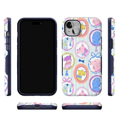 Chateau Pups | French Dog Case Phone Case get.casely