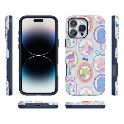 Chateau Pups | French Dog Case Phone Case get.casely