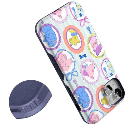 Chateau Pups | French Dog Case Phone Case get.casely