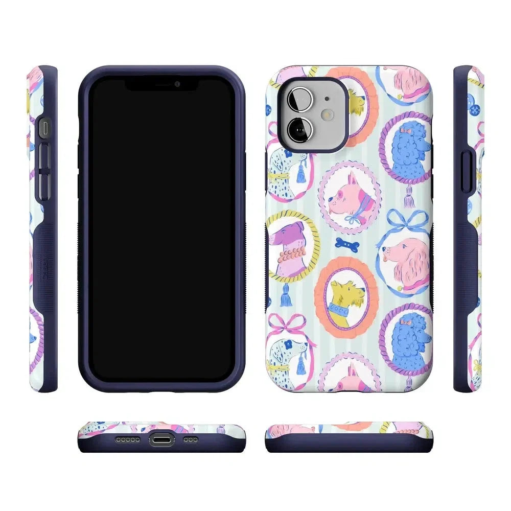 Chateau Pups | French Dog Case Phone Case get.casely