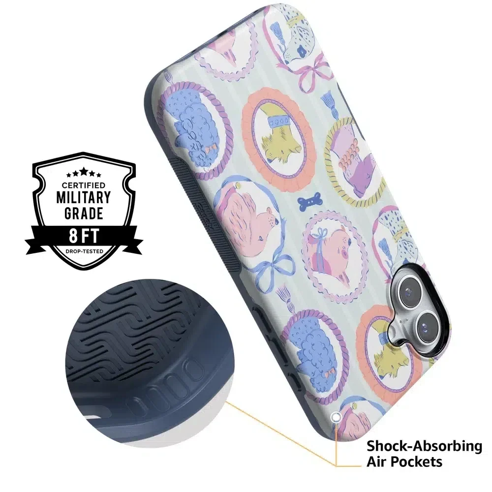 Chateau Pups | French Dog Case Phone Case get.casely