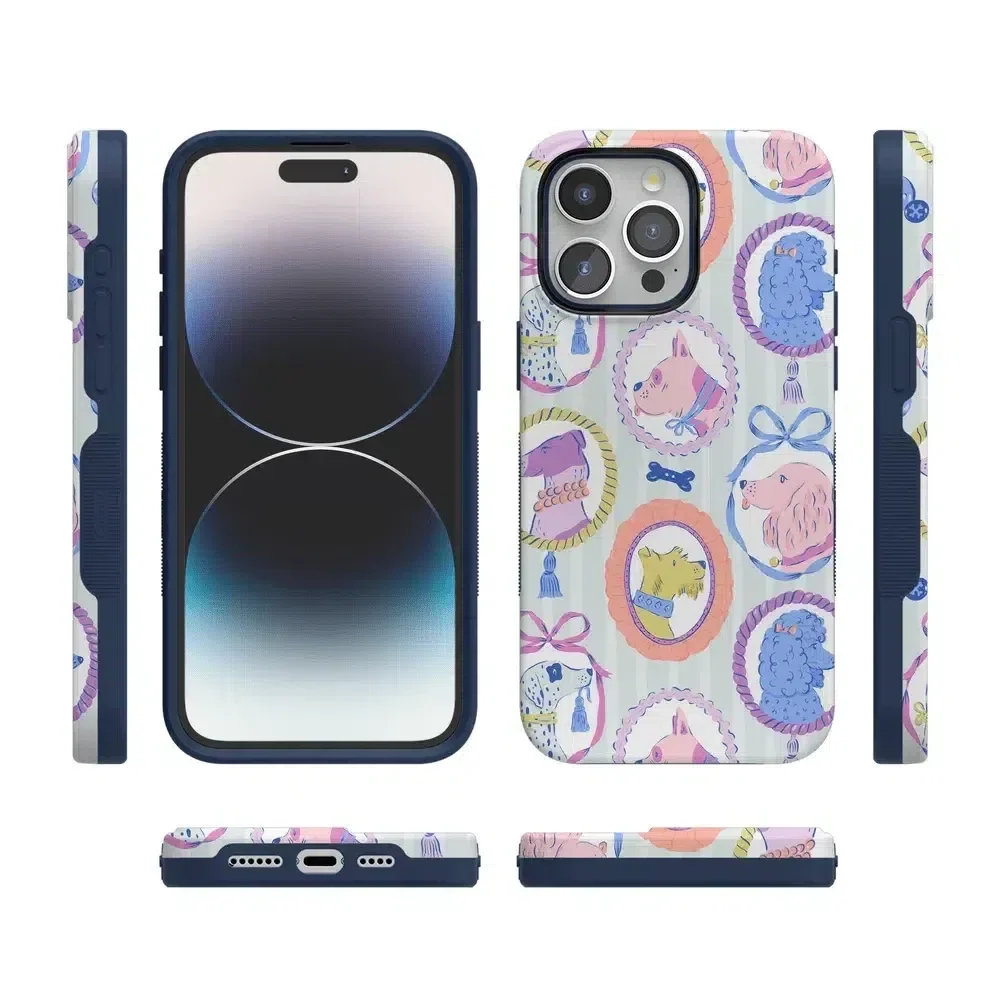 Chateau Pups | French Dog Case Phone Case get.casely