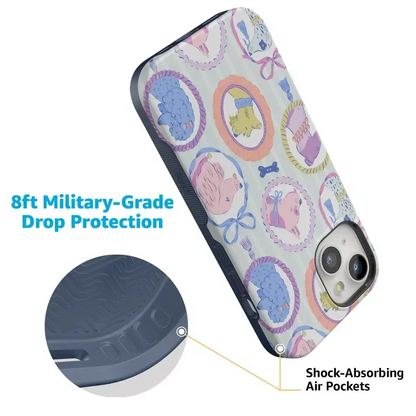 Chateau Pups | French Dog Case Phone Case get.casely