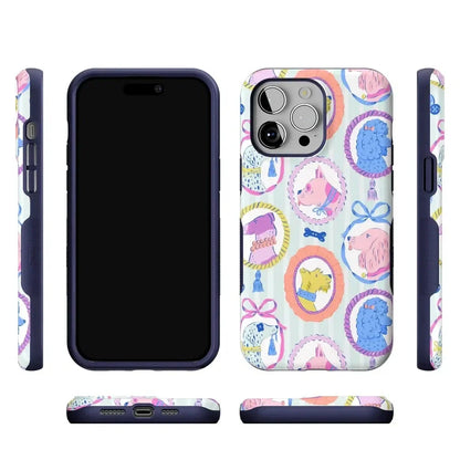 Chateau Pups | French Dog Case Phone Case get.casely