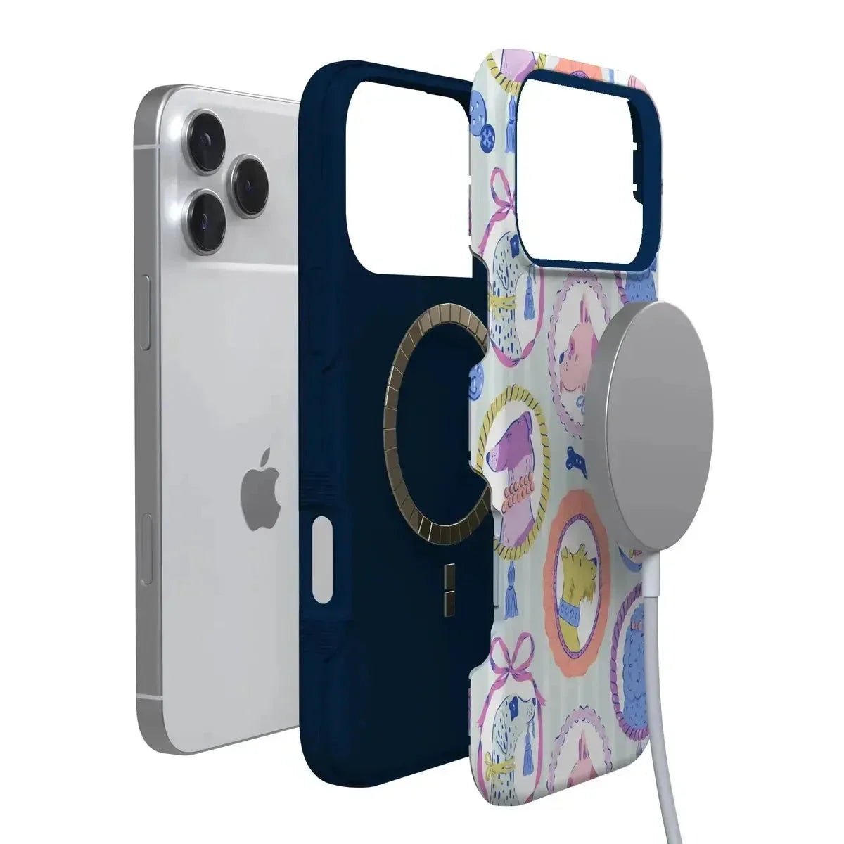 Chateau Pups | French Dog Case Phone Case get.casely