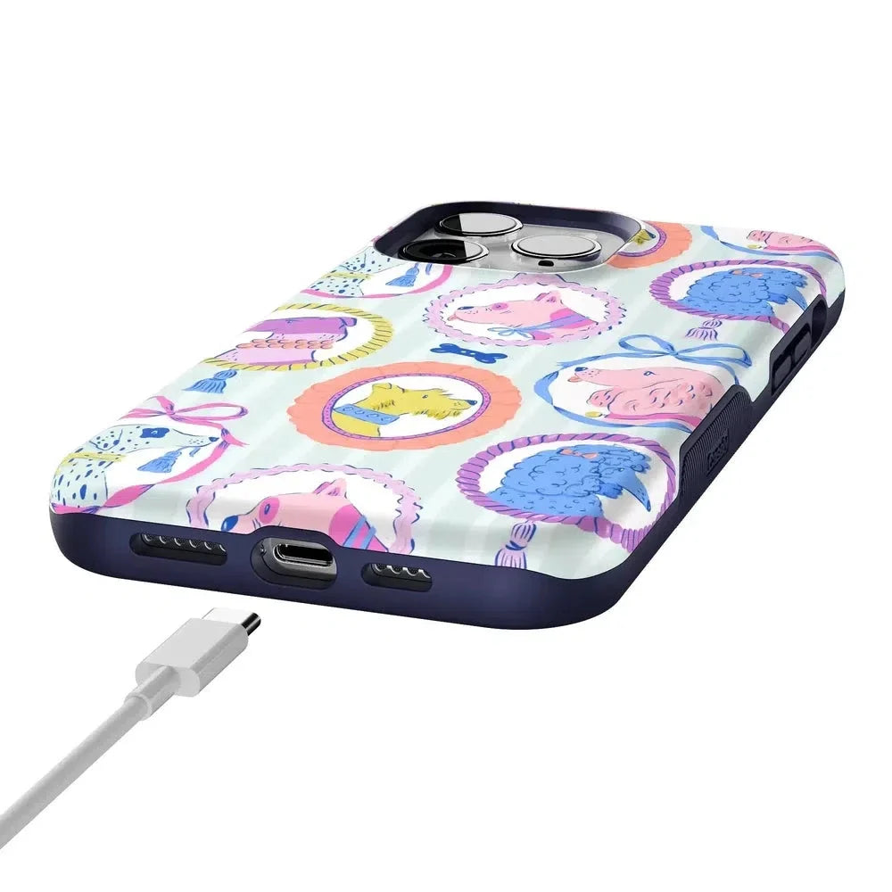 Chateau Pups | French Dog Case Phone Case get.casely