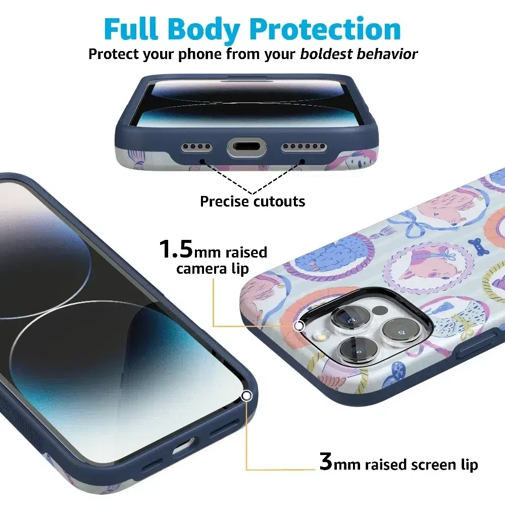 Chateau Pups | French Dog Case Phone Case get.casely