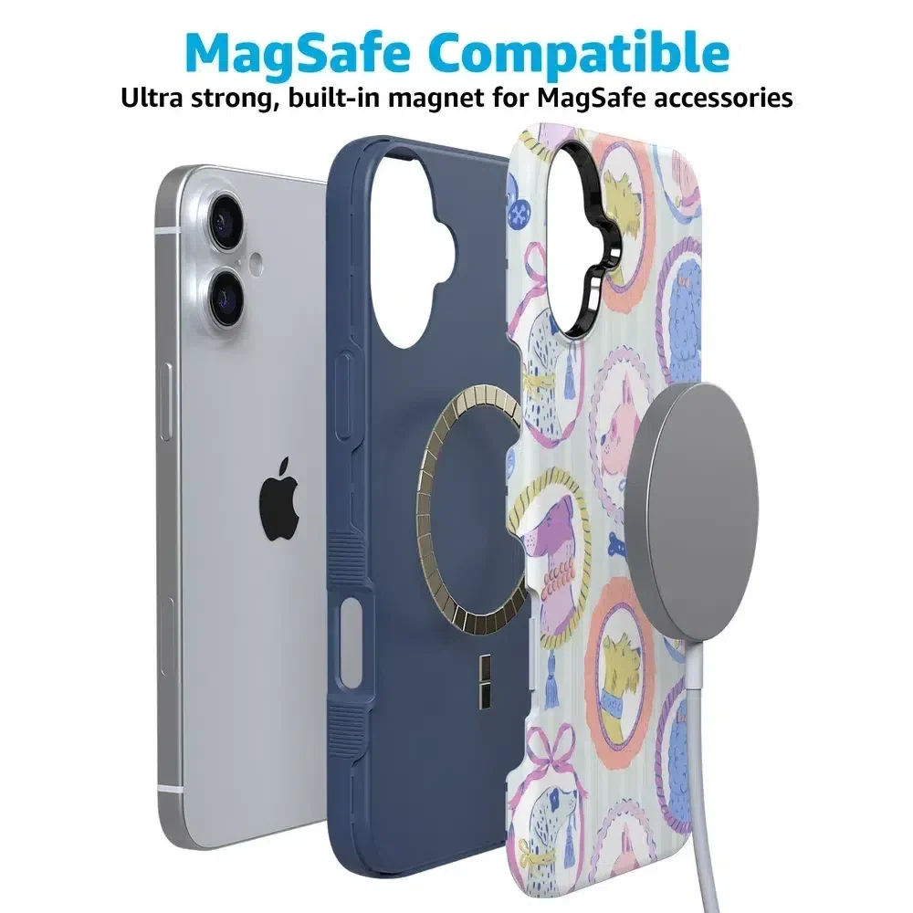 Chateau Pups | French Dog Case Phone Case get.casely