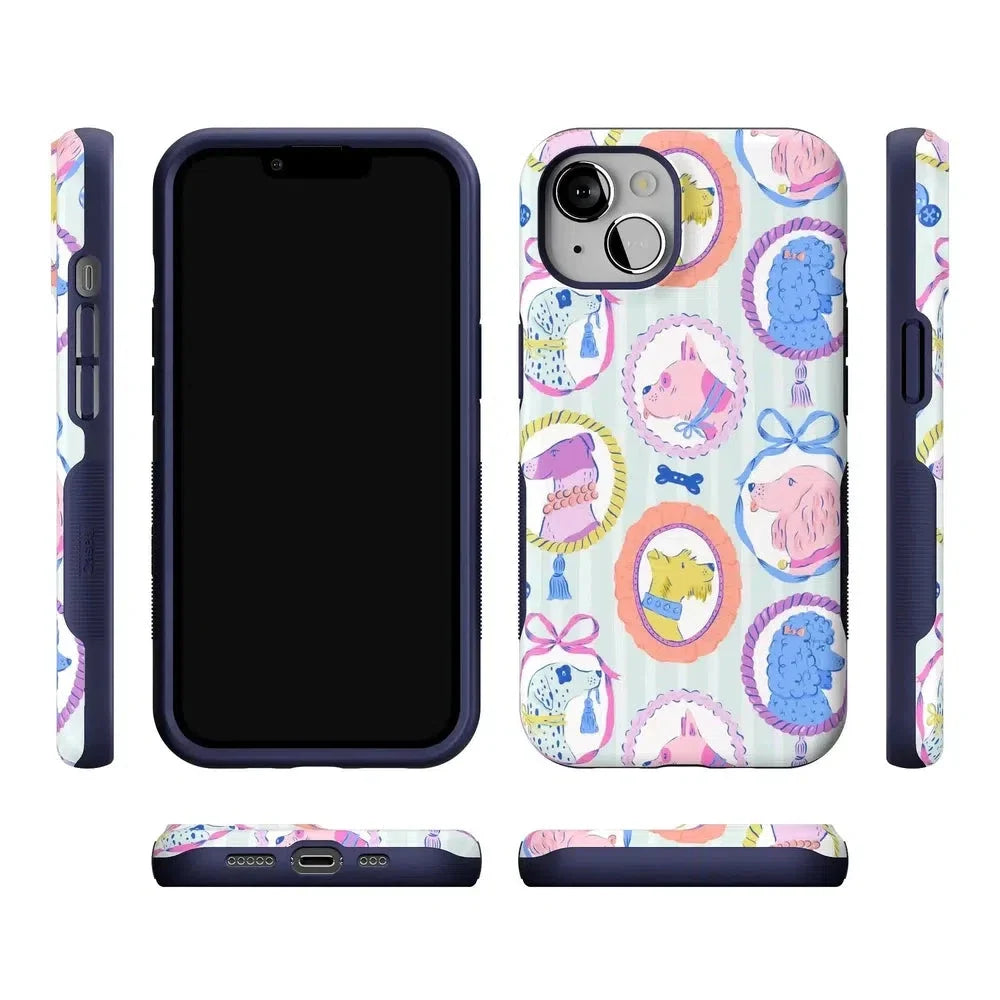 Chateau Pups | French Dog Case Phone Case get.casely