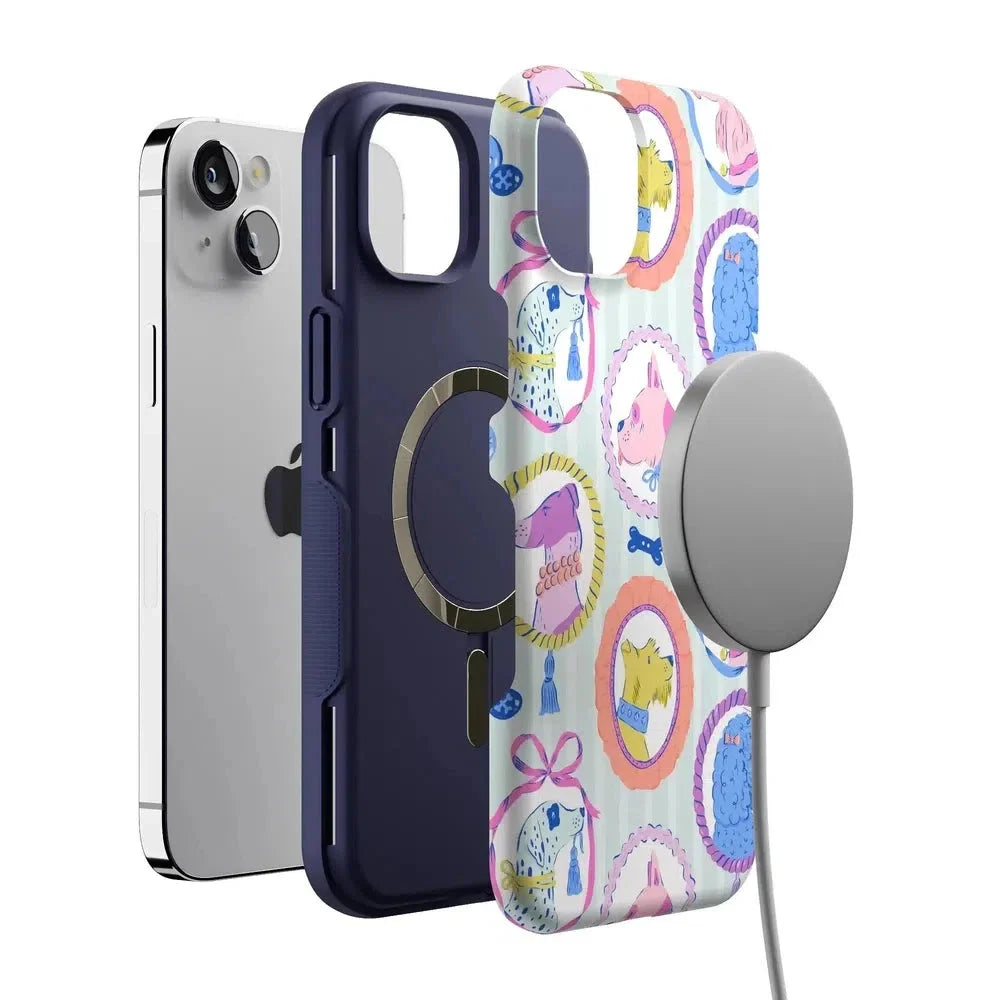 Chateau Pups | French Dog Case Phone Case get.casely