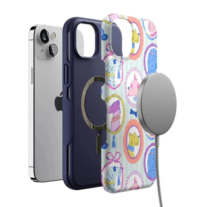 Chateau Pups | French Dog Case Phone Case get.casely