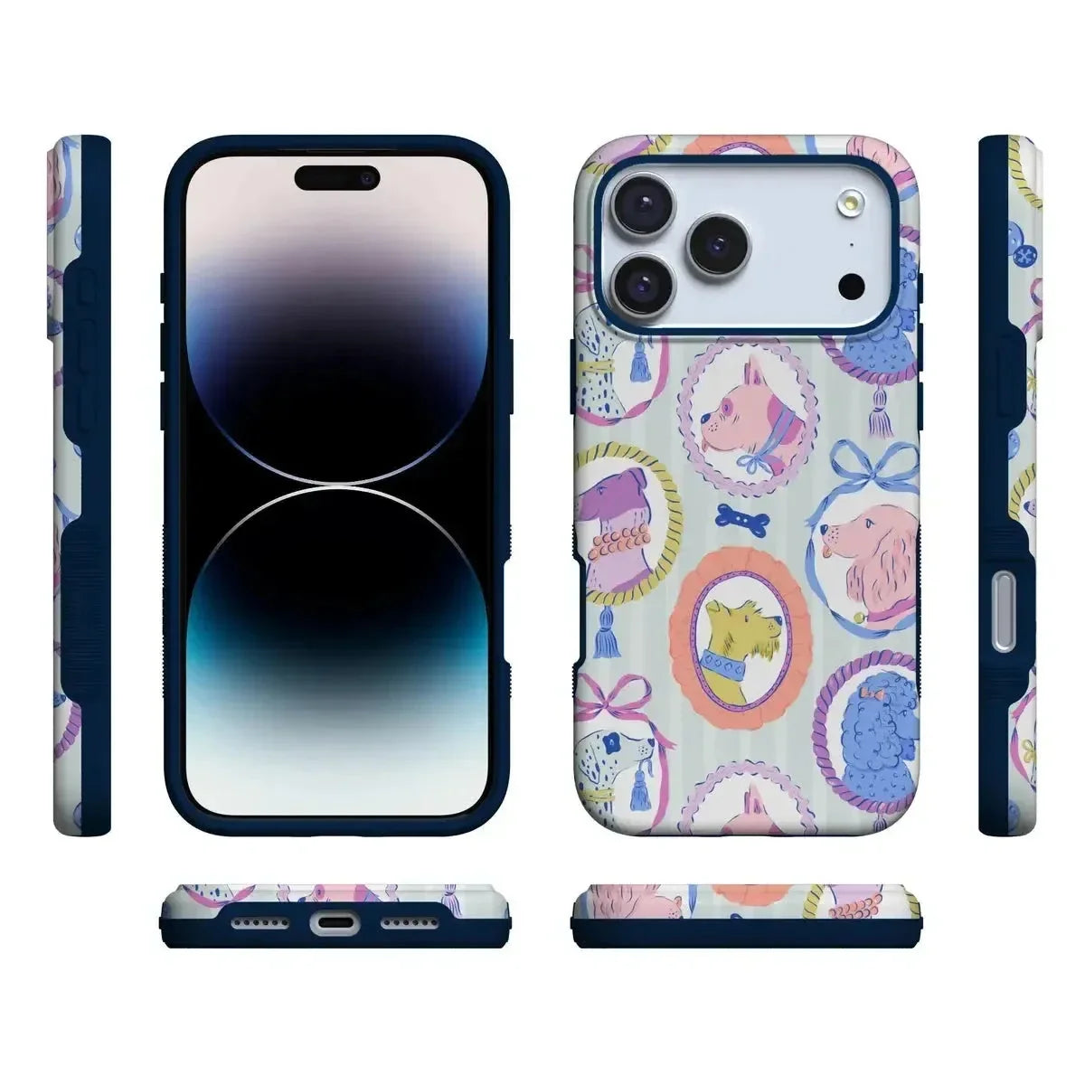 Chateau Pups | French Dog Case Phone Case get.casely
