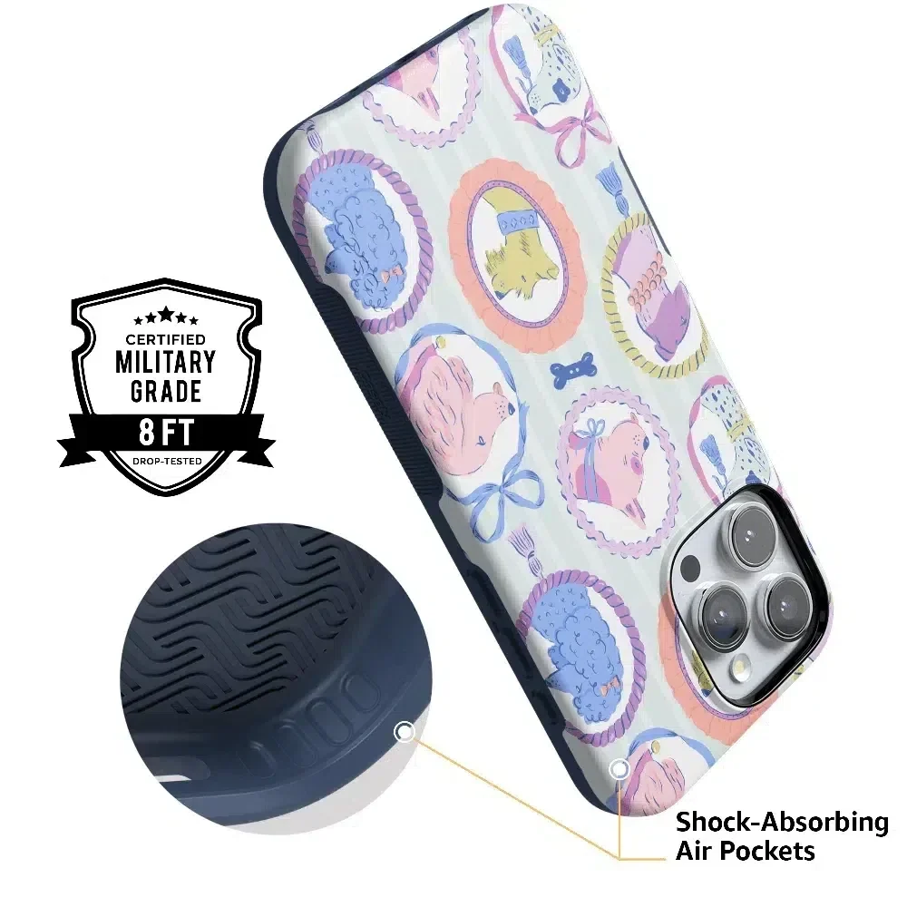 Chateau Pups | French Dog Case Phone Case get.casely