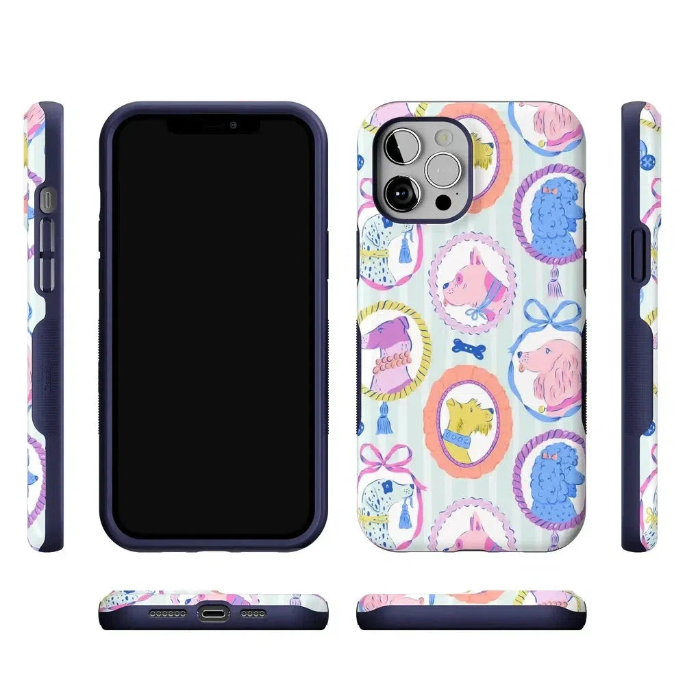 Chateau Pups | French Dog Case Phone Case get.casely