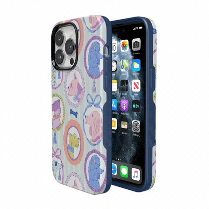 Chateau Pups | French Dog Case Phone Case get.casely