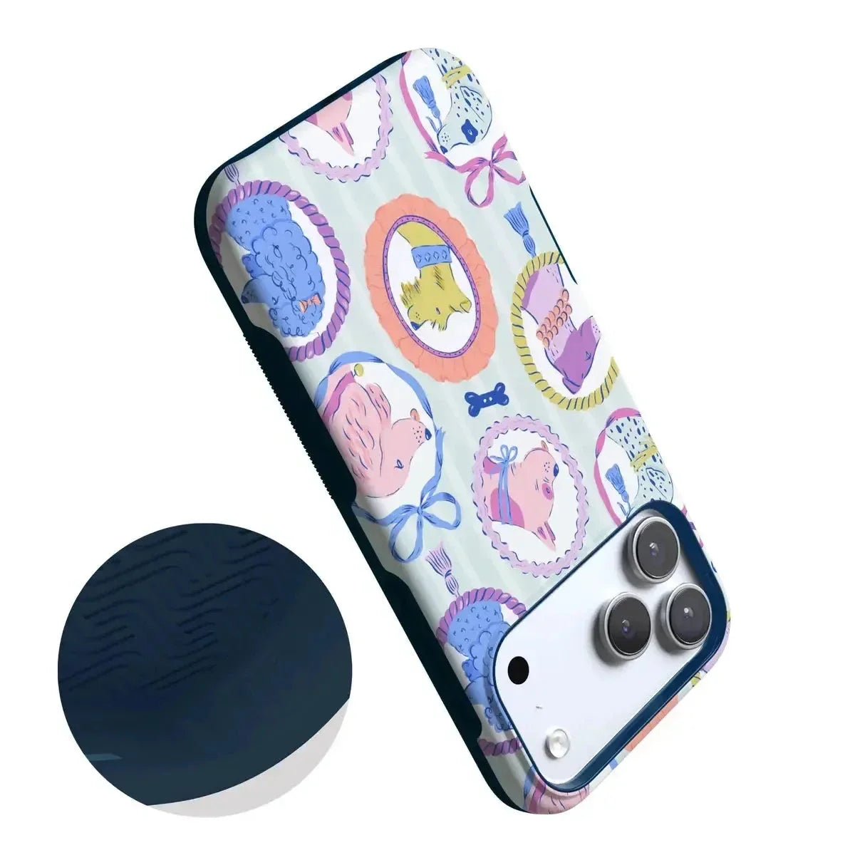 Chateau Pups | French Dog Case Phone Case get.casely