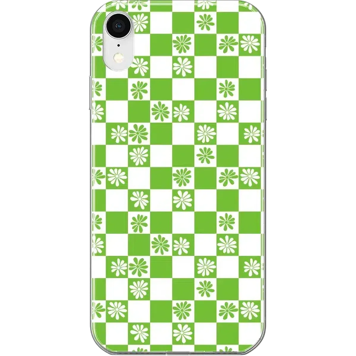 Check Mate | Daisy Checkerboard Floral Case iPhone Case get.casely Classic iPhone XS Max