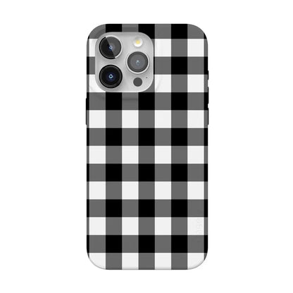 Check Me Out | Checkerboard Case iPhone Case get.casely Classic + MagSafe® iPhone 15 Pro Max