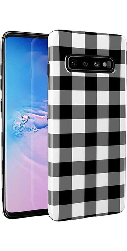 Check Me Out | Checkerboard Samsung Case Samsung Case get.casely
