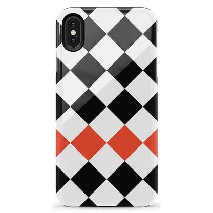 Checkerboard | High Contrast Design Case Phone Case Casetry Essential iPhone XR