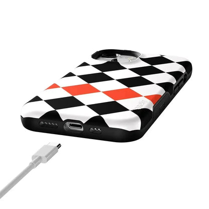 Checkerboard | High Contrast Design Case Phone Case Casetry