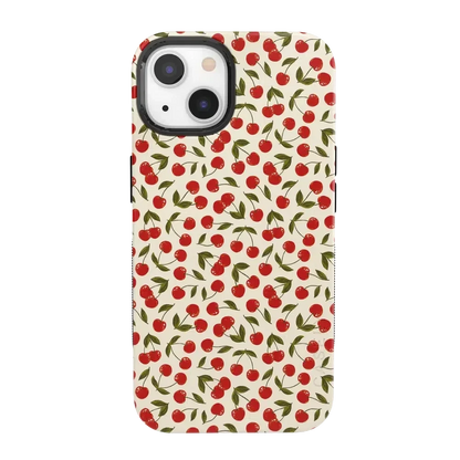 Cherry on Top | Red Cherries Case iPhone Case get.casely Bold + MagSafe® iPhone 13