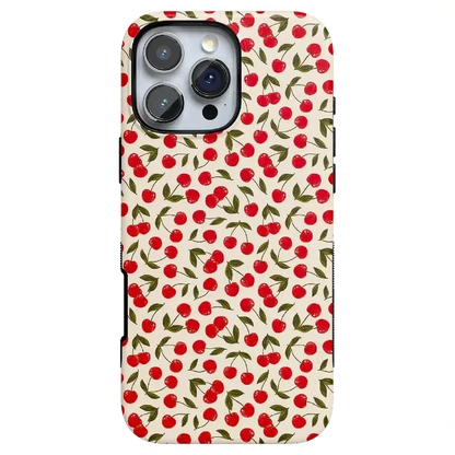 Cherry on Top | Red Cherries Case iPhone Case get.casely Bold + MagSafe® iPhone 16 Pro Max