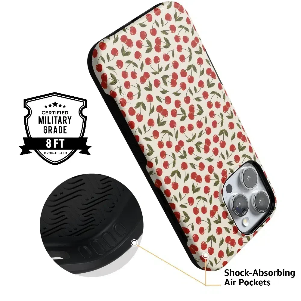Cherry on Top | Red Cherries Case iPhone Case get.casely
