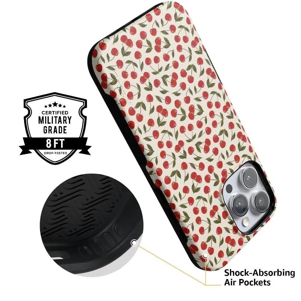 Cherry on Top | Red Cherries Case iPhone Case get.casely