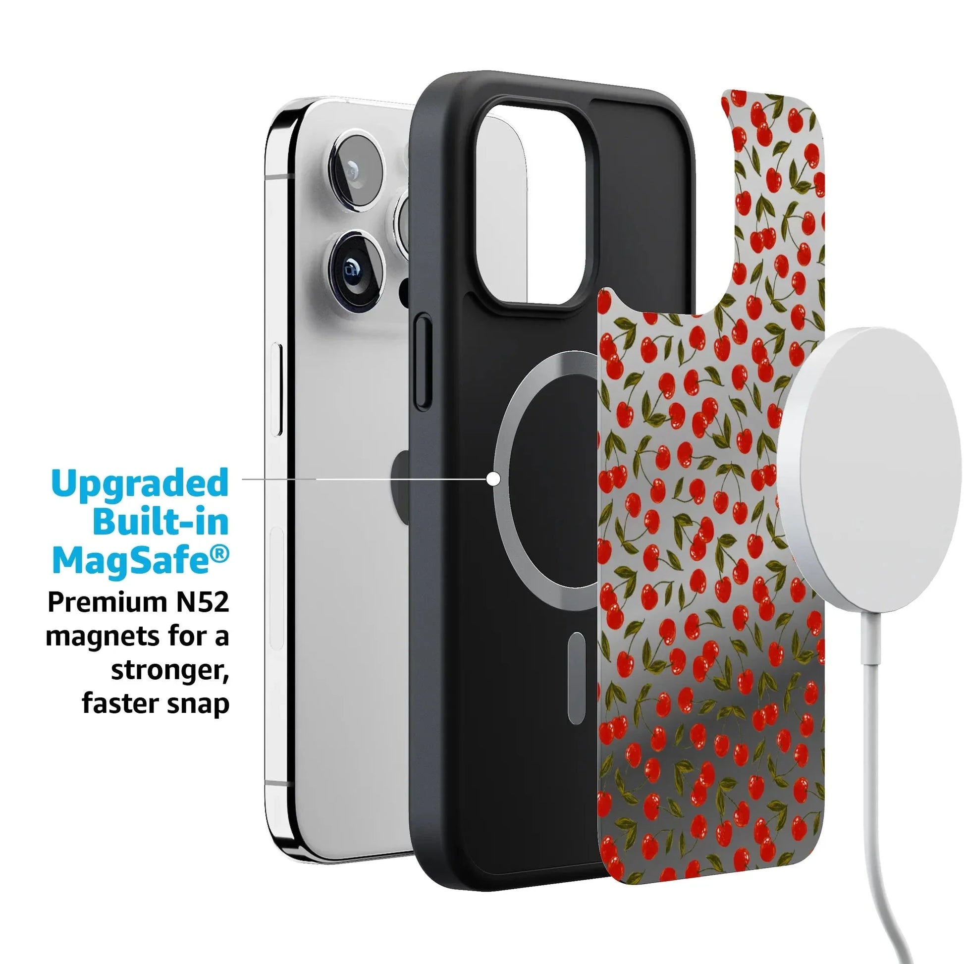 Cherry on Top | Red Cherries Case iPhone Case get.casely