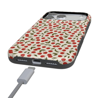 Cherry on Top | Red Cherries Case iPhone Case get.casely