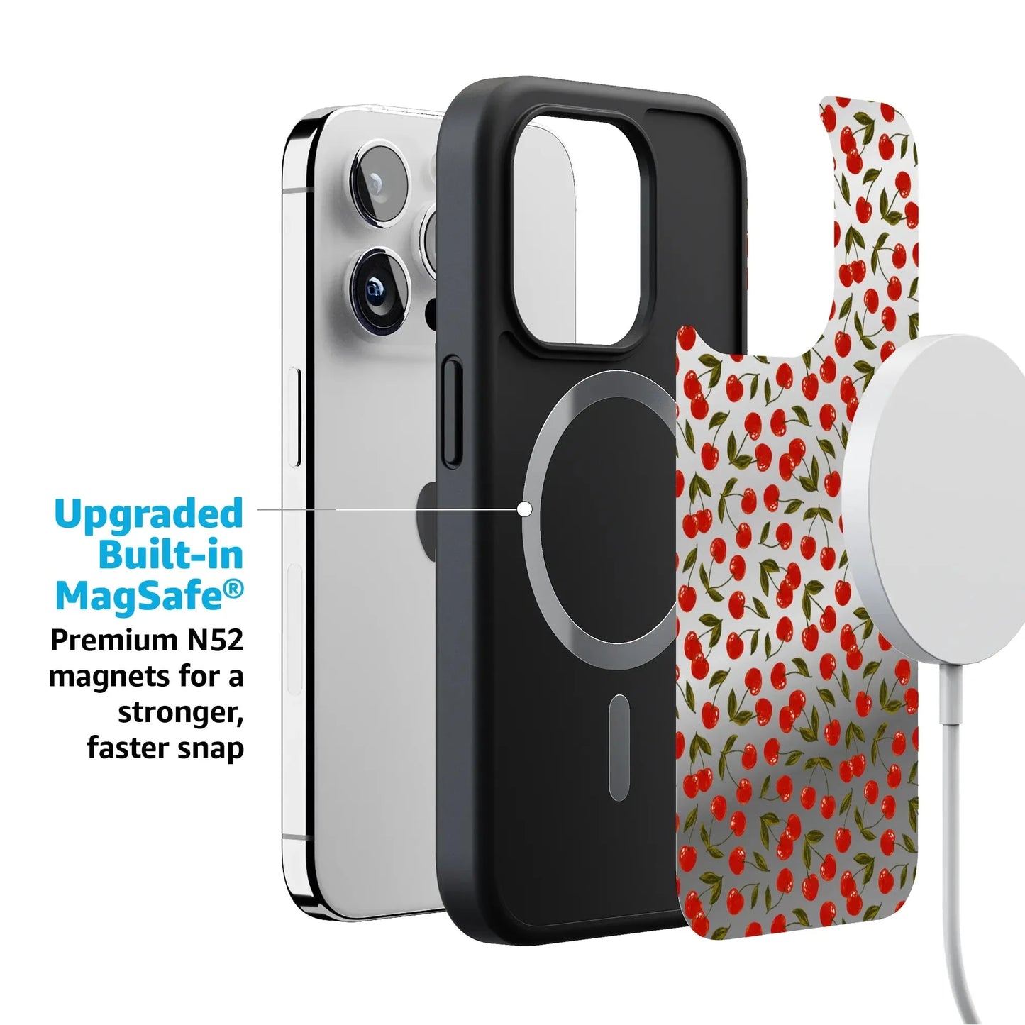 Cherry on Top | Red Cherries Case iPhone Case get.casely