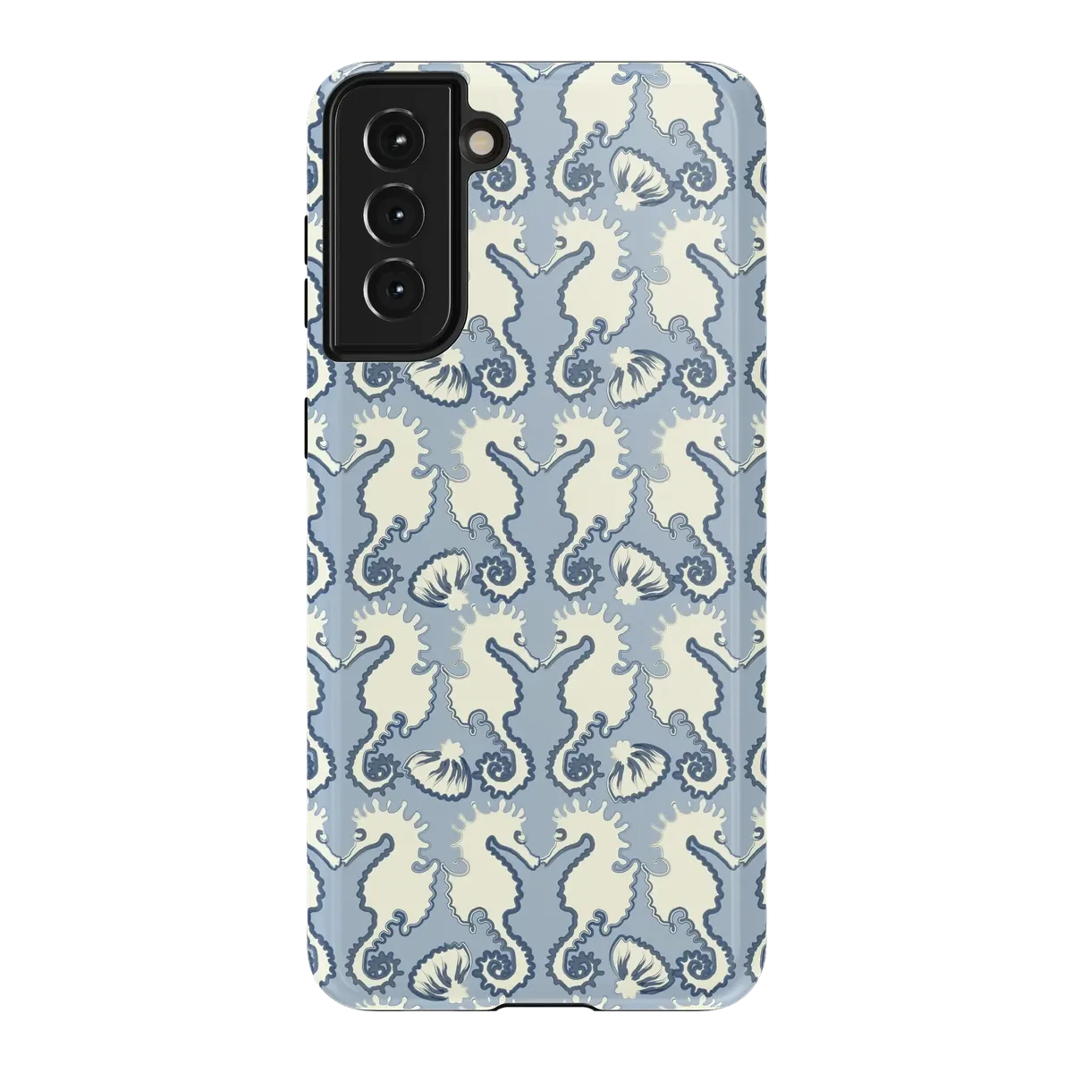 Seahorse Drift | Coastal Blues Case - Galaxy S21 Plus