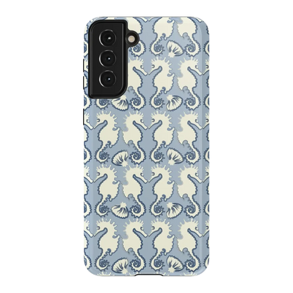 Seahorse Drift | Coastal Blues Case - Galaxy S21 Plus