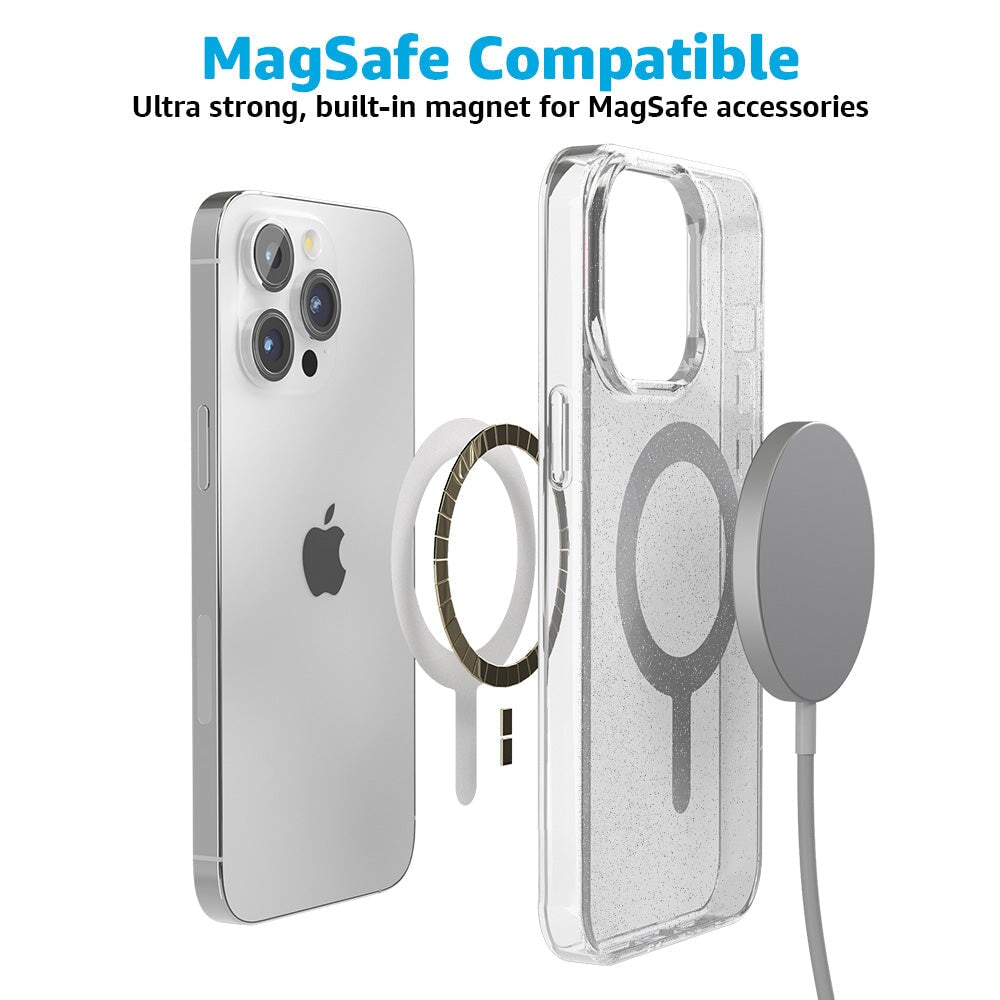 Clear Skies | Clear Shimmer Case iPhone Case get.casely