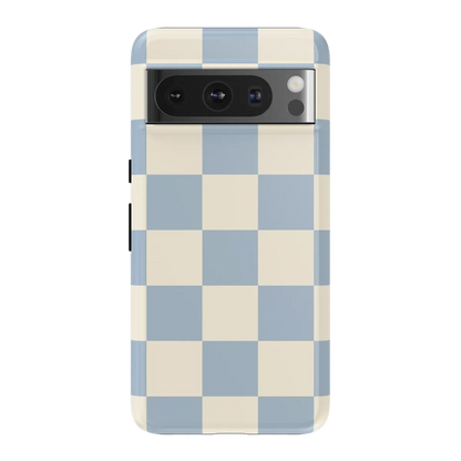 Fit Check | Light Blue Checkerboard Case - Google Pixel 8 Pro
