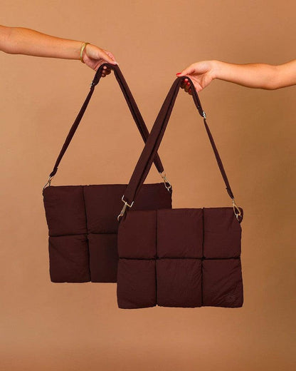 Cloud Carryall | Cocoa Laptop Bag get.casely
