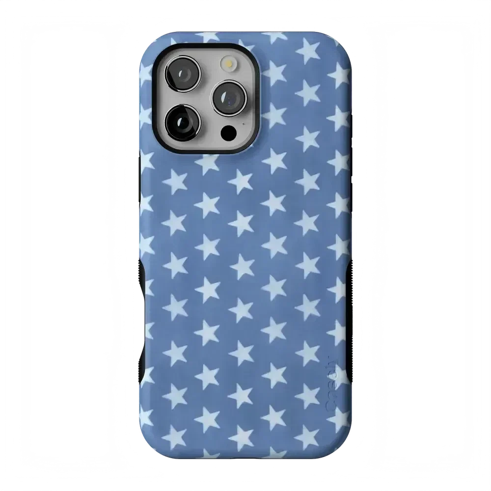 Coastal Blues | Denim Stars Case Phone Case Casetry Bold Flex + MagSafe® iPhone 16 Pro Max